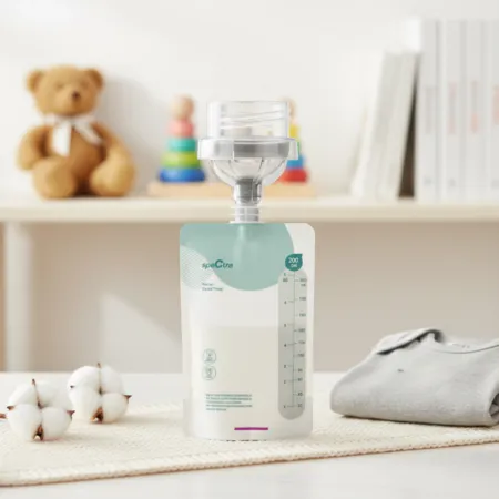 Spectra Easy Breast Milk Storage Bag (Pack of 10 with connector)