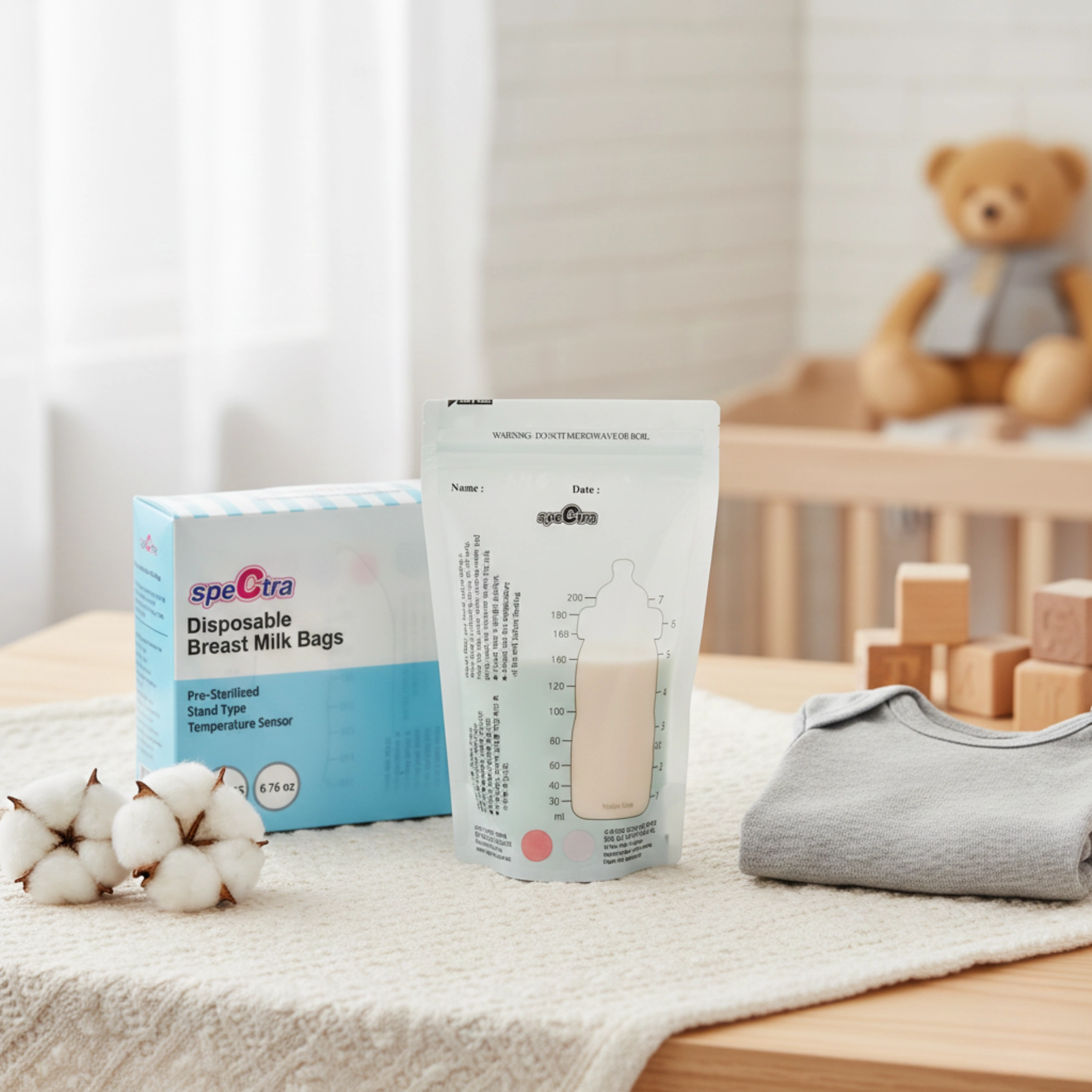 Spectra Easy Breast Milk Storage Bag (Pack of 30pc)